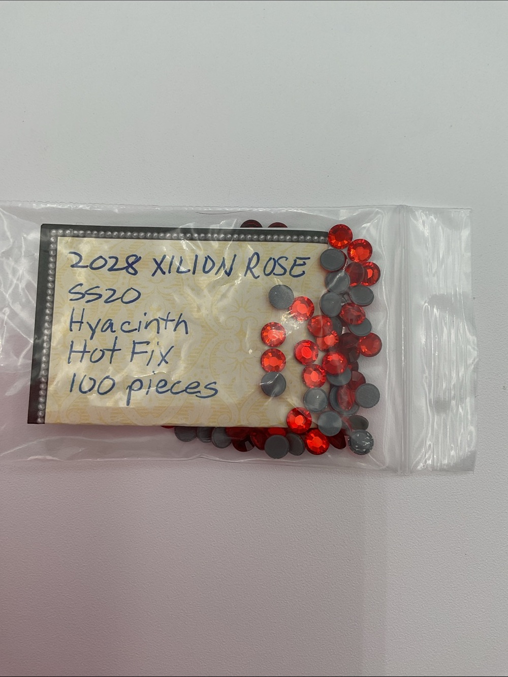 Swarovski • Color: Hyacinth, 2028 XILION Rose Hotfix Rhinestones